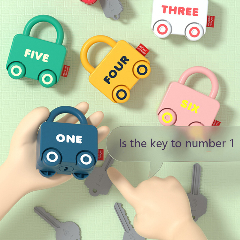 Baby Learning Lock with Key Ca - Kids Educational Game 3 reseña y precio