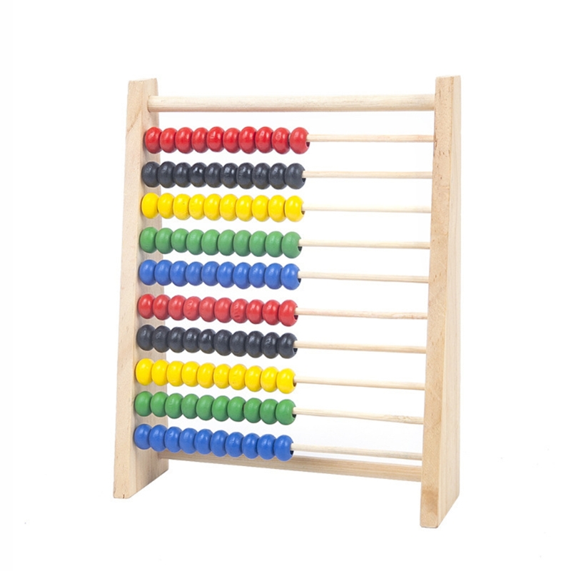 Colorful Beads Wooden Abacus I - Abacus Counting Bead reseña y precio