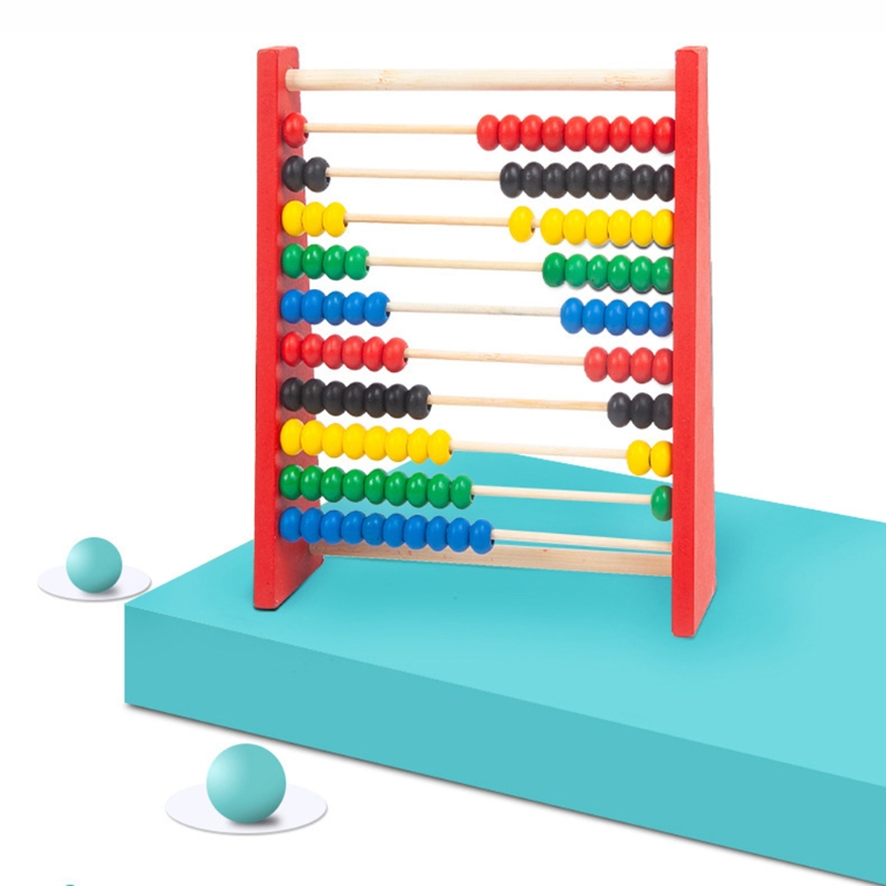 Colorful Beads Wooden Abacus I - Abacus Counting Bead reseña y precio