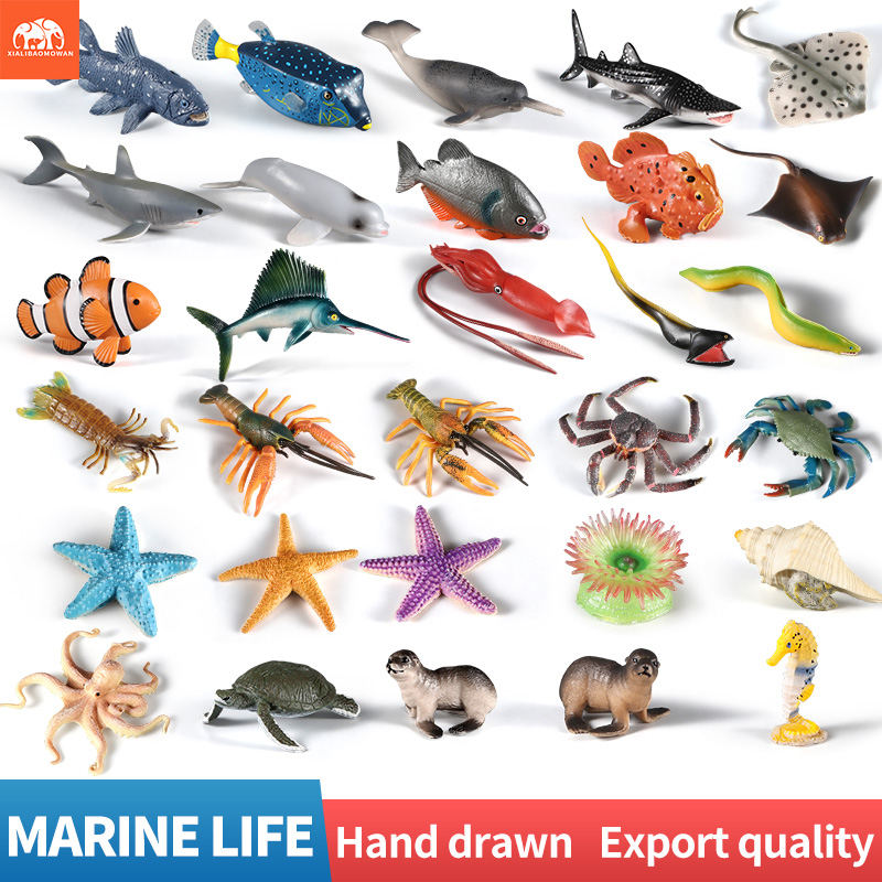 Sea Life Animal Action Figures - Kids First Education reseña y precio