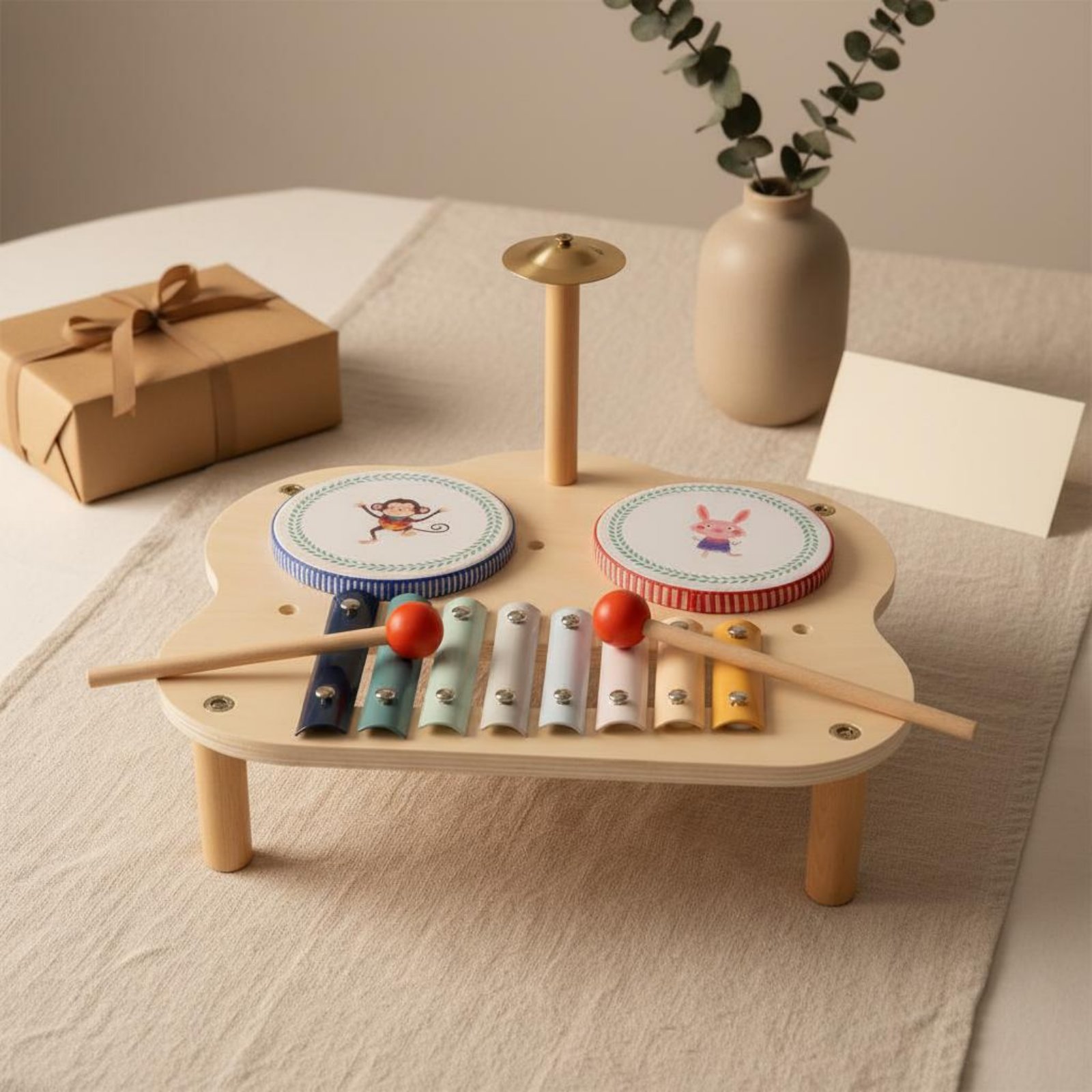Wooden Music Station Child-Cen - Kids Education Table reseña y precio