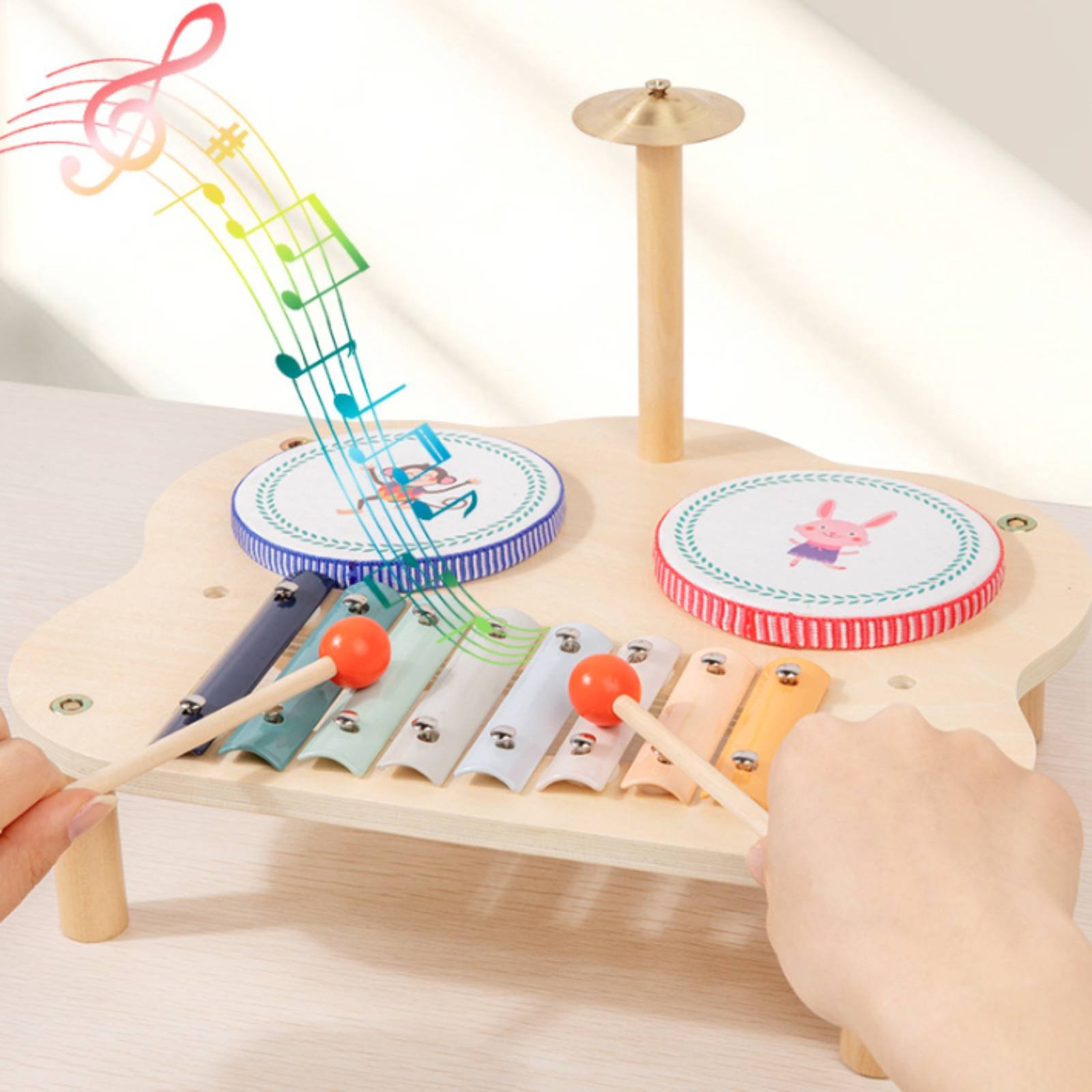 Wooden Music Station Child-Cen - Kids Education Table reseña y precio