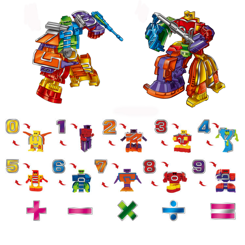 Number robot Toys, Digit Bots  - Kids First Education reseña y precio